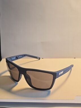 Costa Rectangular Sunglasses-Pargo model in Black Frame with Dark Lenses